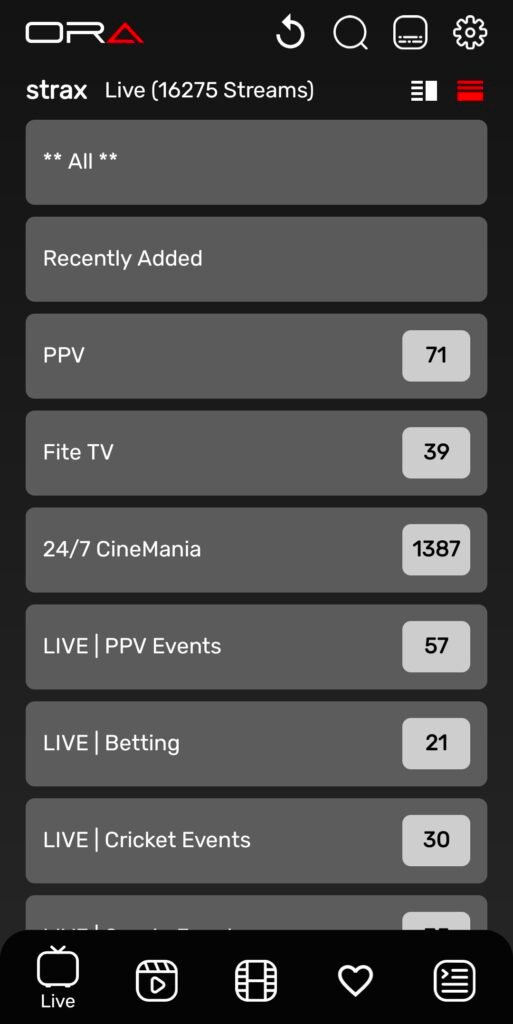 Whatsapp screenshot of Romanian channels