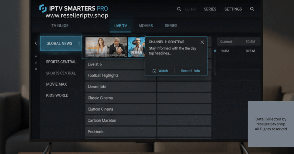 EPG Premium IPTV subscription