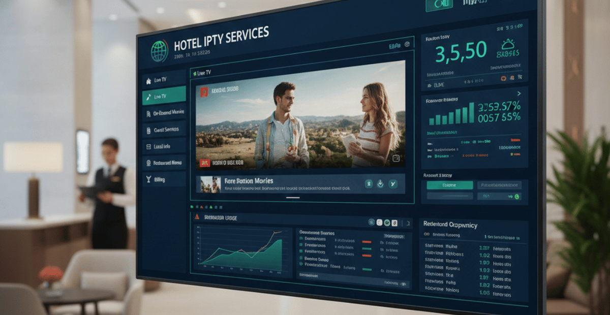 Hotel IPTV panel