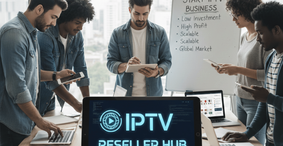 Start IPTV reseller business