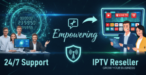 24/7 IPTV reseller support