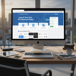 IPTV reseller website setup