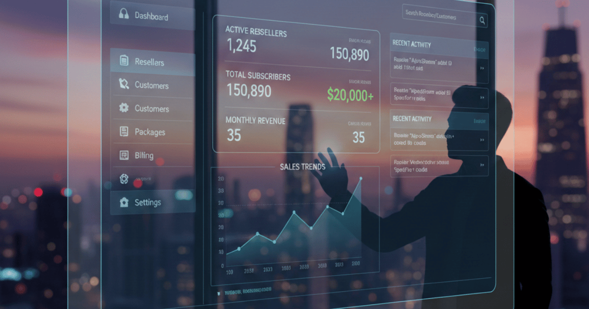 IPTV reseller management software